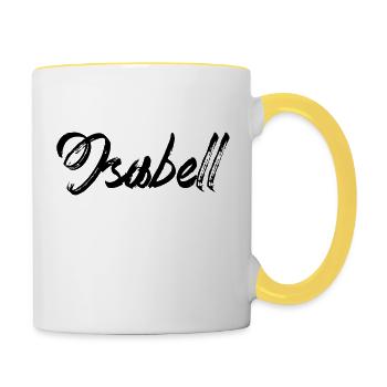 Isabell - Contrasting Mug - white/yellow - Right