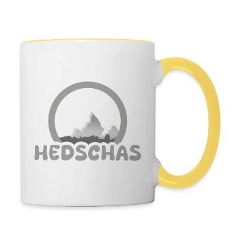 Trekking Hedschas - Tasse zweifarbig - Weiß/Gelb - Rechts