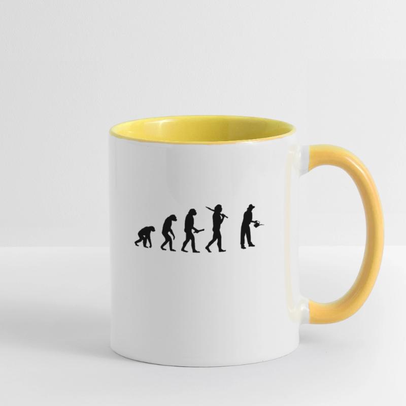gaertner evolution développement de progrès Mug contrasté