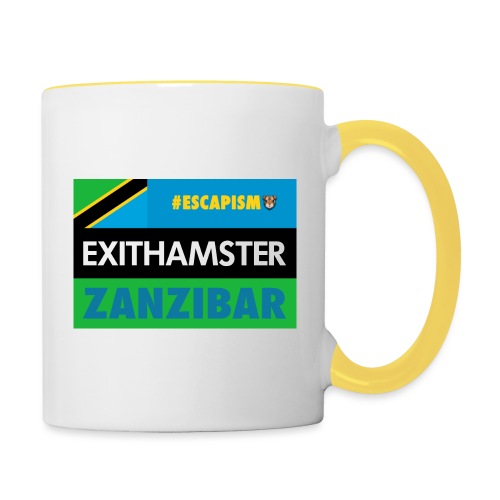 ZANZIBAR FLAG - Contrasting Mug