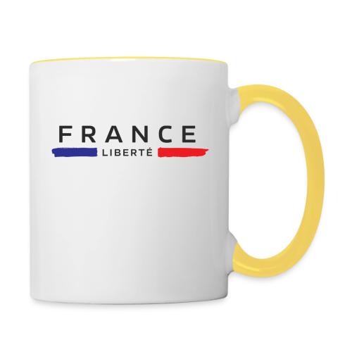 France Liberté - Mug contrasté