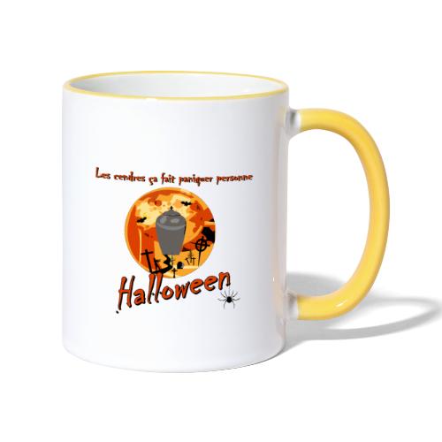 Halloween Cendre Urne - Mug contrasté
