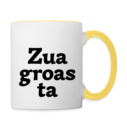 Zuagroasta - Tasse zweifarbig