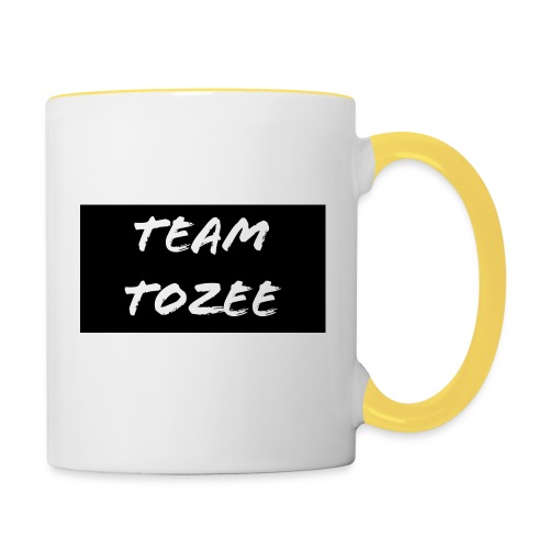 Team Tozee - Tasse zweifarbig