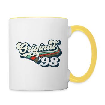 Original '98 - Contrasting Mug - white/yellow - Right