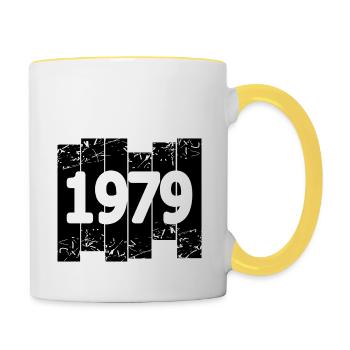 1979 - Contrasting Mug - white/yellow - Right
