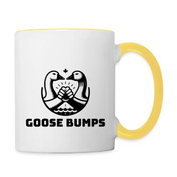 Goose Bumps - Contrasting Mug - white/yellow - Right