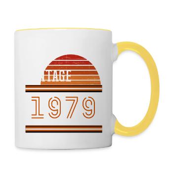 1979 - Contrasting Mug - white/yellow - Right