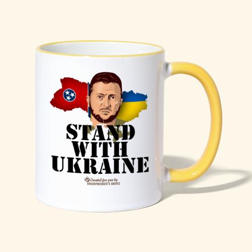 Ukraine Tennessee - Tasse zweifarbig