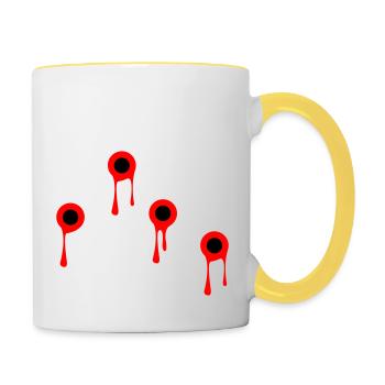 shots - Contrasting Mug - white/yellow - Right