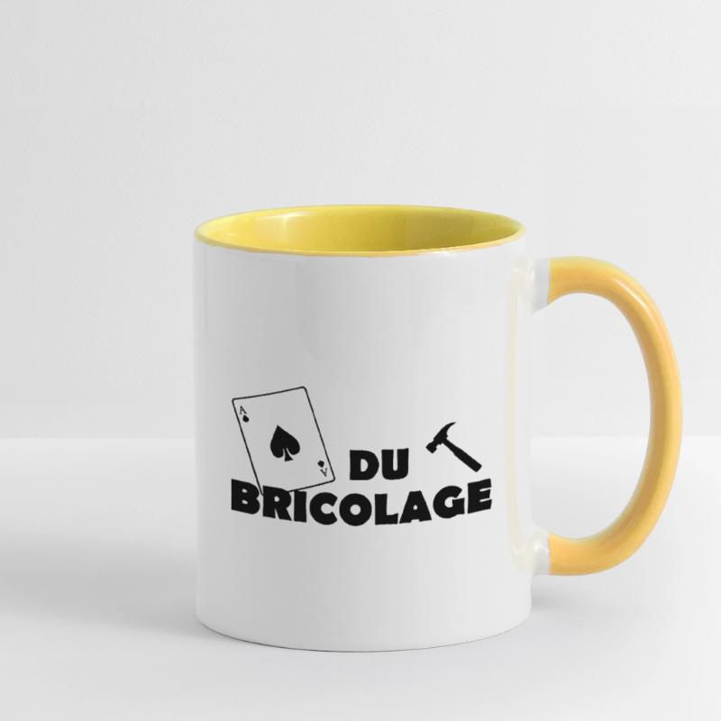 As du bricolage Mug contrasté