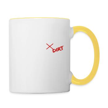 No Cry In Baseball - Contrasting Mug - white/yellow - Right