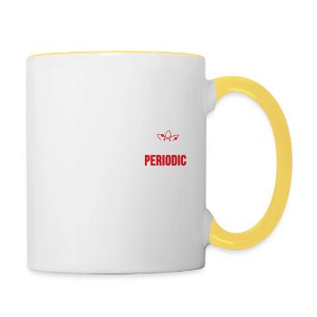 Chemistry The Big Periodic - Contrasting Mug - white/yellow - Right