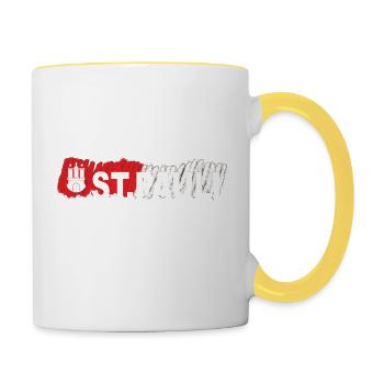 St.Pauli 2FB - Contrasting Mug - white/yellow - Right