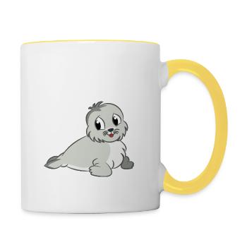 baby172 - Contrasting Mug - white/yellow - Right