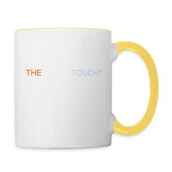 Breizh den Touch * - Tasse zweifarbig - Weiß/Gelb - Rechts