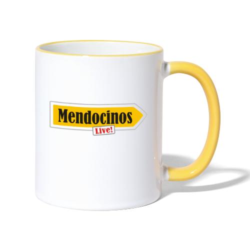 Mendocinos Live Wegweiser 2022 - Tasse zweifarbig