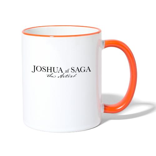 Joshua af Saga - The Artist - Black - Tvåfärgad mugg
