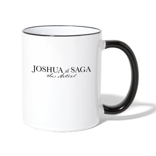 Joshua af Saga - The Artist - Black - Tvåfärgad mugg