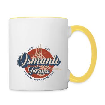 Osmanlı - Contrasting Mug - white/yellow - Right