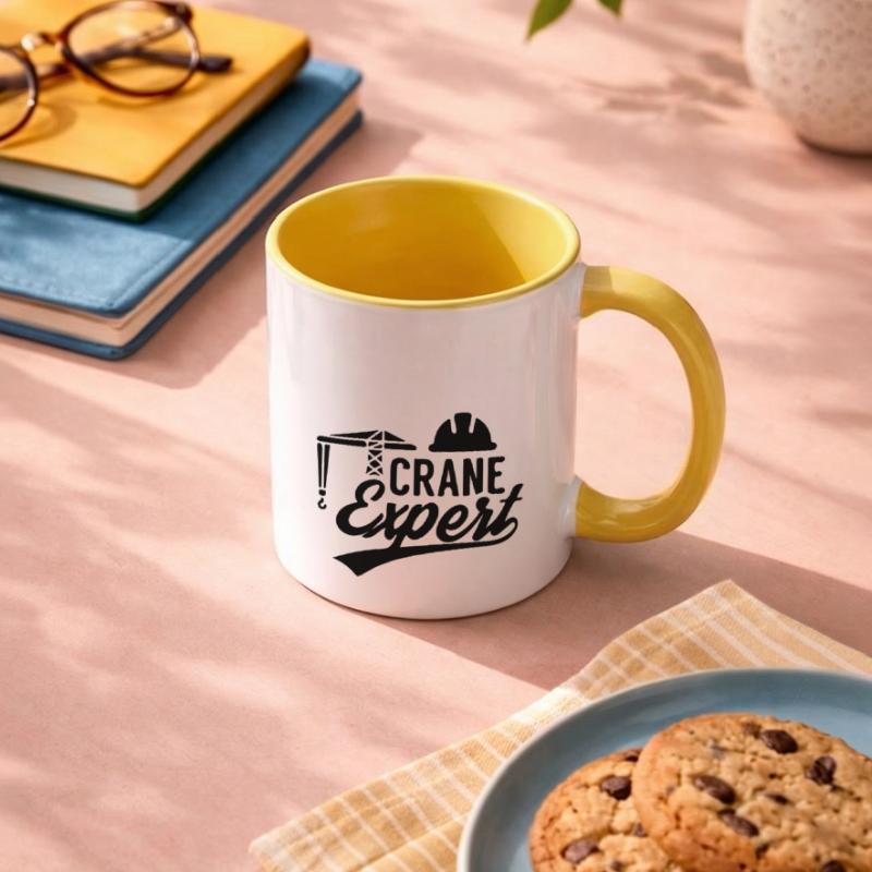Crane Expert Crane Operator Crane Operator Cranes Contrasting Mug