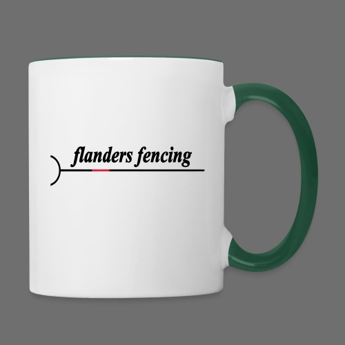 Flanders Fencing - Mok tweekleurig