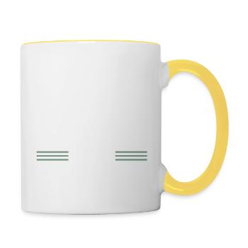 Chop Wood Carpenter Hoodies and Sweatshirts - Contrasting Mug - white/yellow - Right