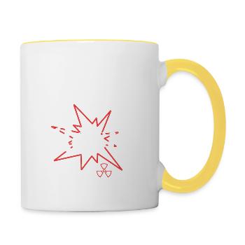Resists - Contrasting Mug - white/yellow - Right