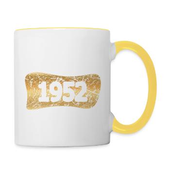 1952 - Contrasting Mug - white/yellow - Right