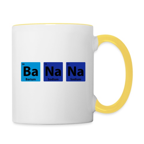 Periodic Table: BaNaNa - Tvåfärgad mugg
