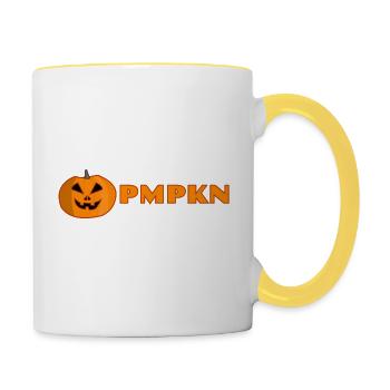 PMPKN Pumpkin - Contrasting Mug - white/yellow - Right