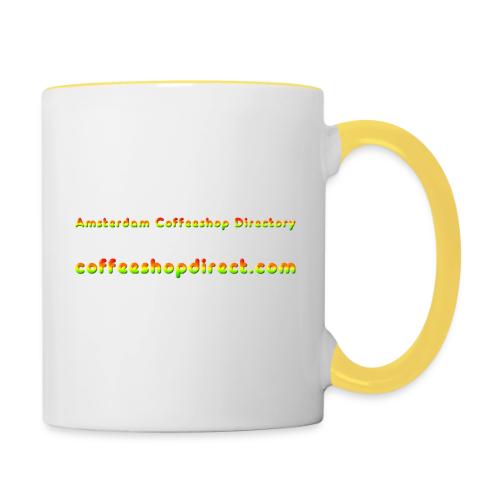 Amsterdam Coffeeshop Directory / coffeeshopdirect - Contrasting Mug