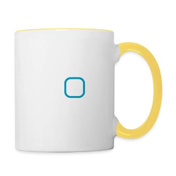 Danse Musique de danse - Mug contrasté - blanc/jaune - Droite