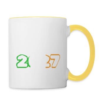 Ireland 2027 - Contrasting Mug - white/yellow - Right