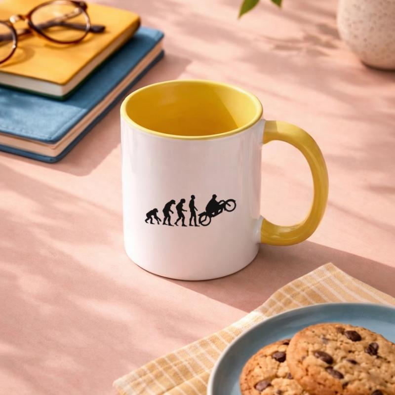 motor evolution 2 Contrasting Mug