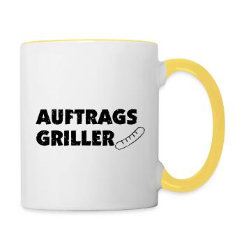 Order Griller - Contrasting Mug - white/yellow - Right