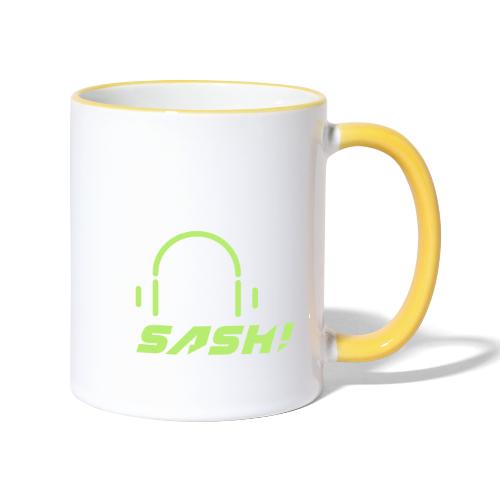 DJ SASH! - Headfone Beep - Contrasting Mug