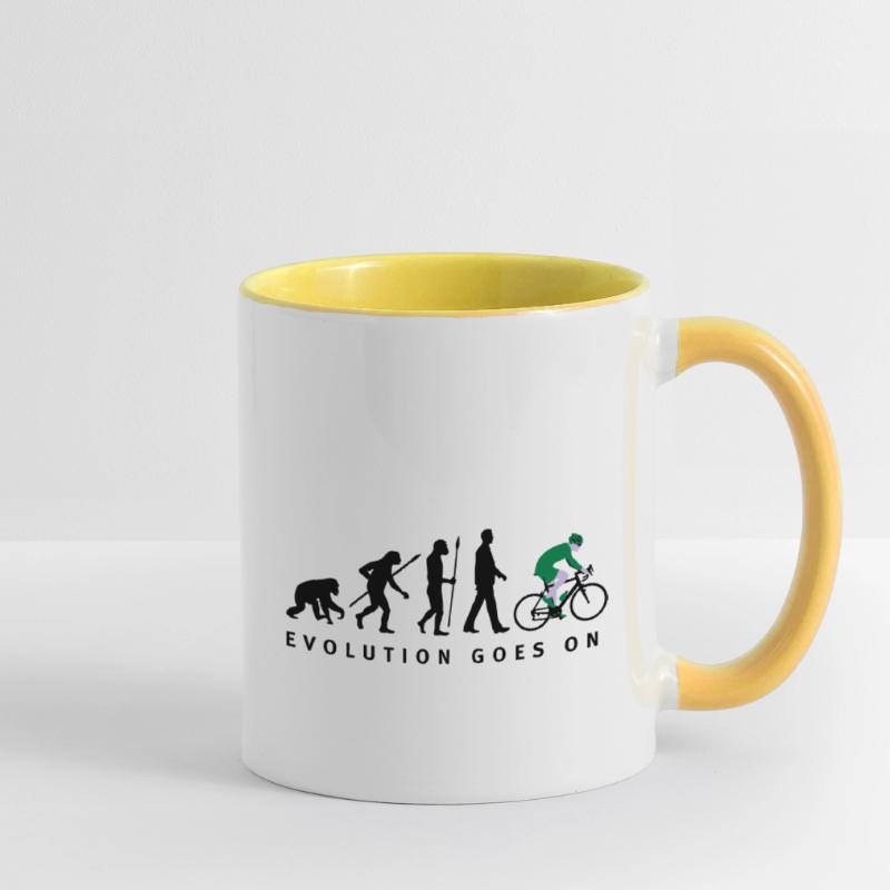 evolution_radfahrer_052012_d_3c Mug contrasté