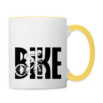Bike Triathlon Fahrrad - Contrasting Mug - white/yellow - Right