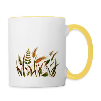 Plants - Contrasting Mug - white/yellow - Right