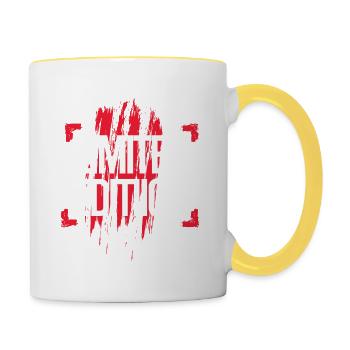 LIMITED EDITION - Contrasting Mug - white/yellow - Right
