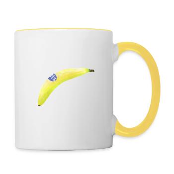 Go Bananas - Contrasting Mug - white/yellow - Right
