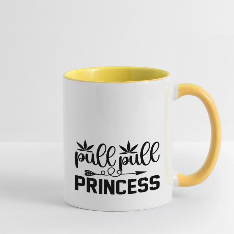 pull pull Princess Contrasting Mug