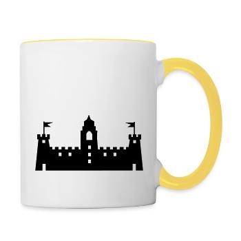 burg_2 - Contrasting Mug - white/yellow - Right