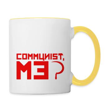 Communist - Contrasting Mug - white/yellow - Right