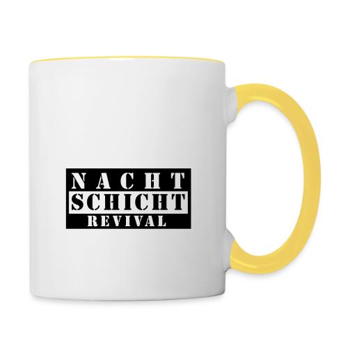 Bam oida, fix oida. - Tasse zweifarbig