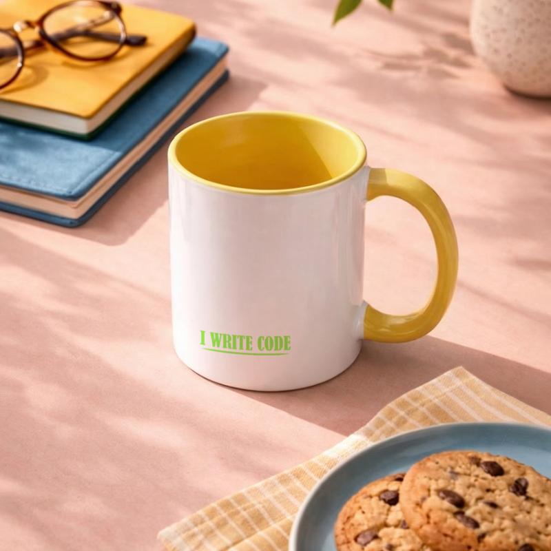Je suis un programmar ........ J’écris du code logiciel de codage Mug contrasté