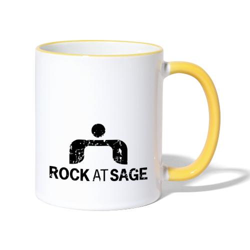 Rock at Sage - Tasse zweifarbig