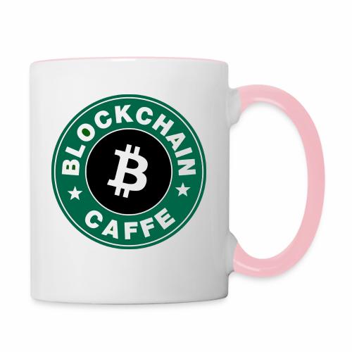 BlockChain Caffè Logo - Tazze bicolor