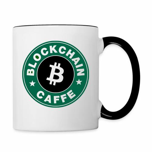 BlockChain Caffè Logo - Tazze bicolor